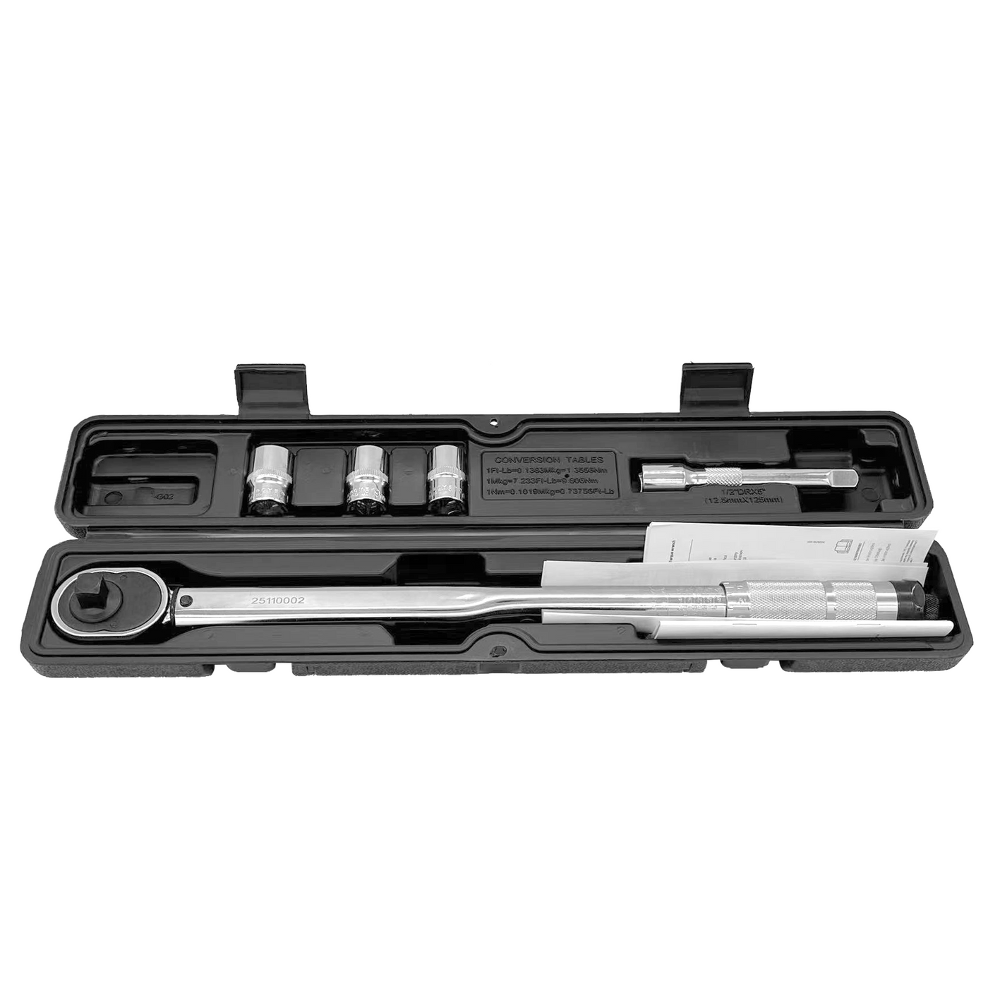 Dexter 1/2-inch torque wrench for cars, 40 N·m–210 N·m
