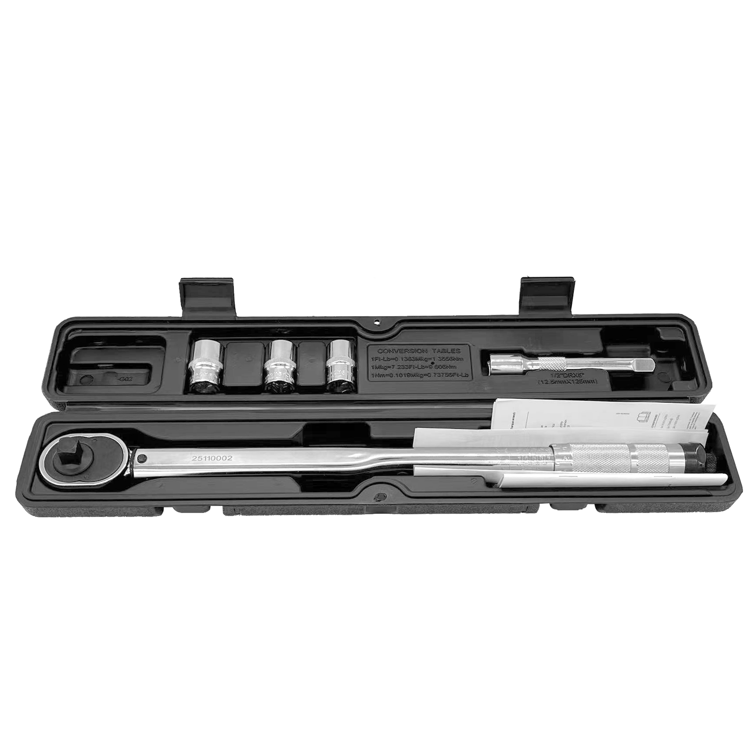 Dexter 1/2-inch torque wrench for cars, 40 N·m–210 N·m