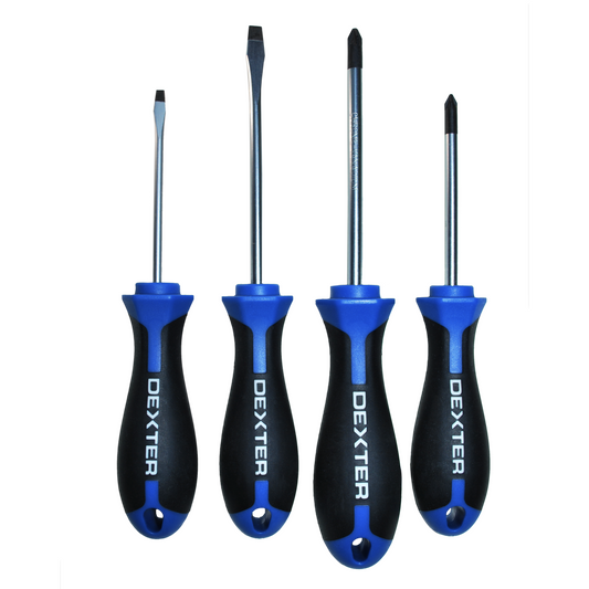 Set of 4 Dexter screwdrivers