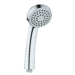 NATU CHROME HAND SHOWER 1 JET DIA 8 CM EASY CLEAN