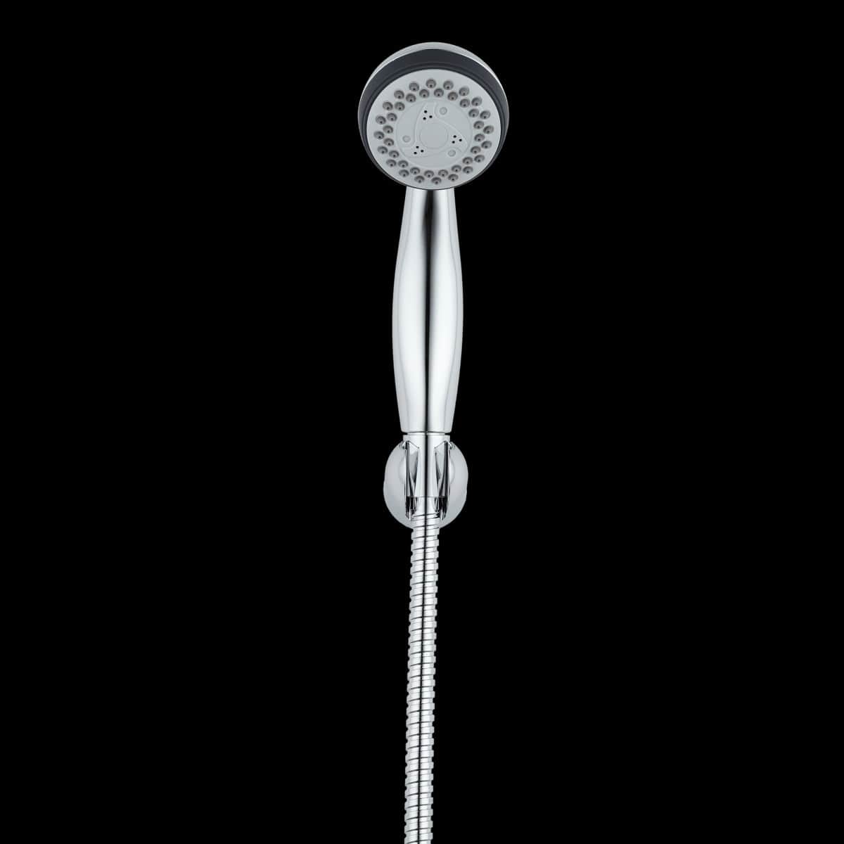 Bricocenter RYCO SHOWER MINIKIT CHROME WITH 3-JET HAND SHOWER+FLEXIBLE+STAND