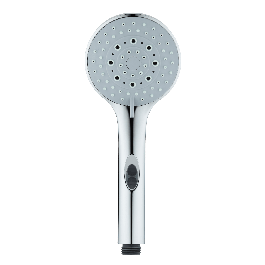 HAND SHOWER CINCO CHROME 5 JETS DIA 9,5CM EASY CLEAN AQUASTOP