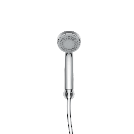 MINIKIT EDY 3-SPRAY HAND SHOWER CHROME HOLDER AND FLEXIBLE HOSE