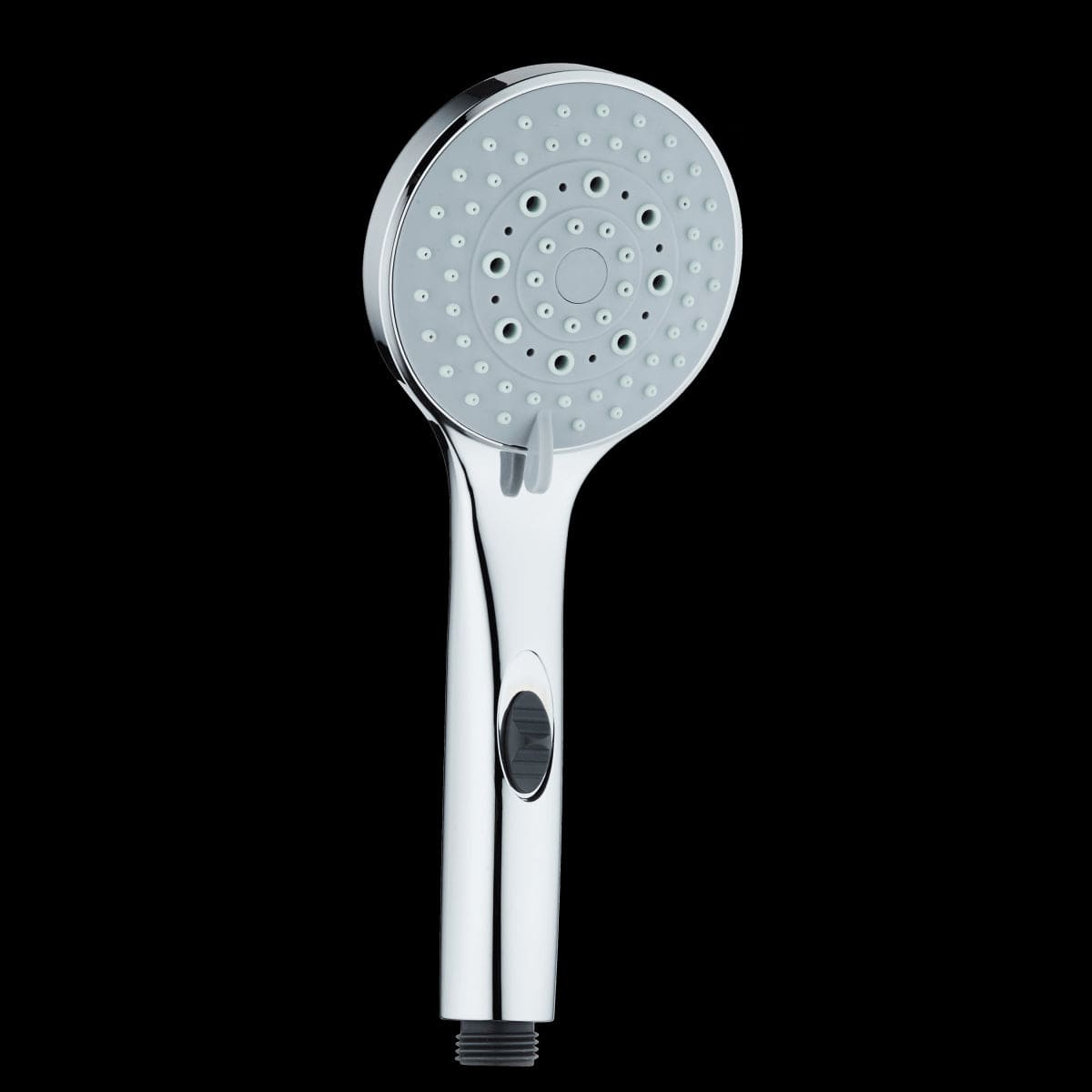 Bricocenter HAND SHOWER CINCO CHROME 5 JETS DIA 9,5CM EASY CLEAN AQUASTOP