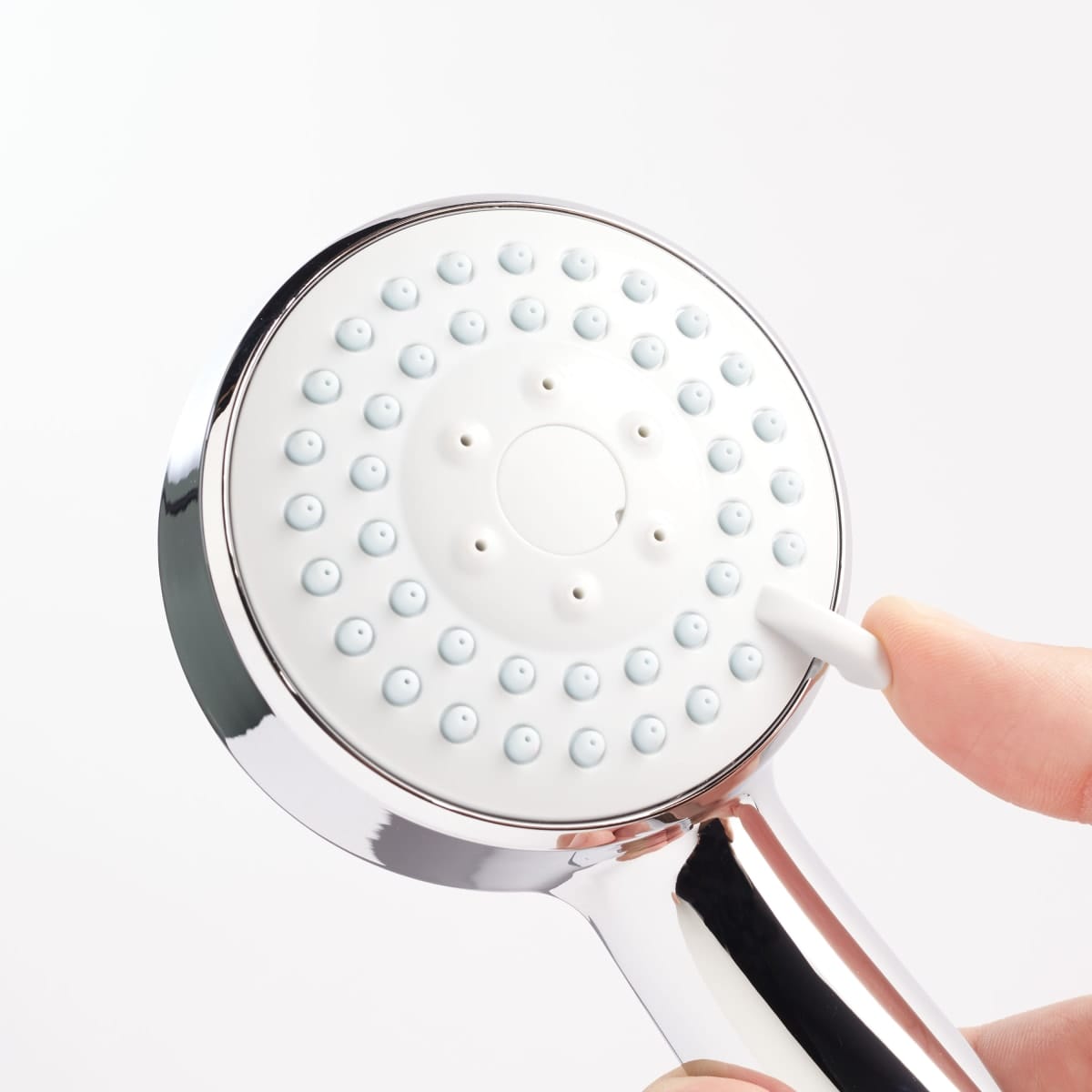 Bricocenter MINIKIT EDY 3-SPRAY HAND SHOWER CHROME HOLDER AND FLEXIBLE HOSE