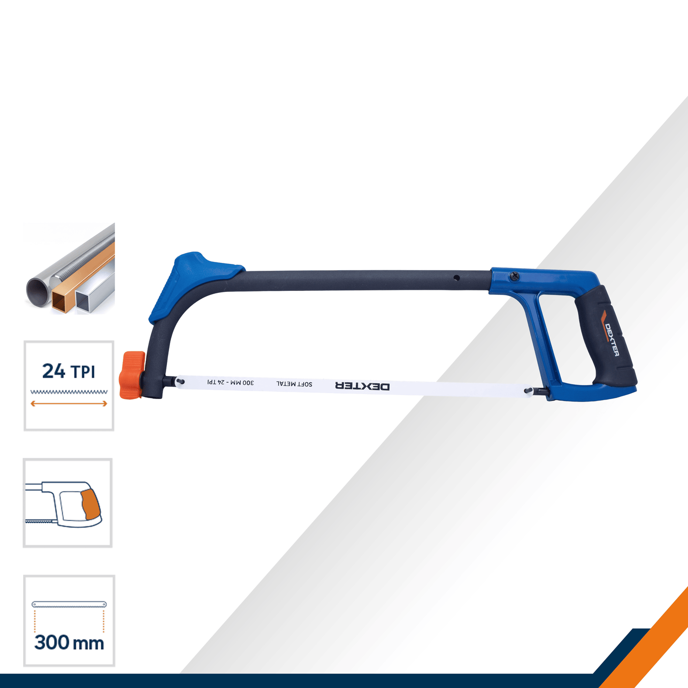 Dexter 300 mm metal-cutting pliers with an ergonomic handle