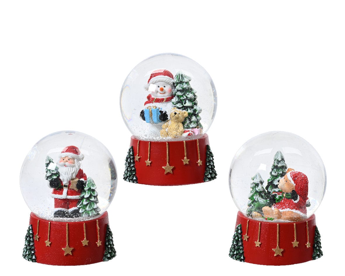 Bricocenter SNOWY SPHERE DIAM8 CM ASSORTED SUBJECTS