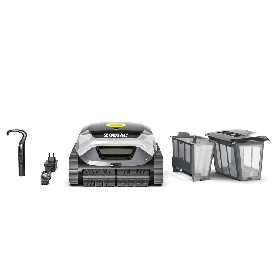 Zodiac freedom lite battery-powered swimming pool robot for pools up to 15x5m