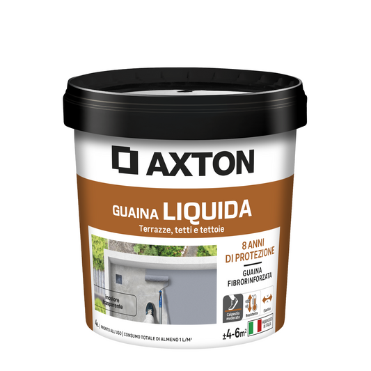 Axton transparent liquid waterproofing membrane, 4 litres
