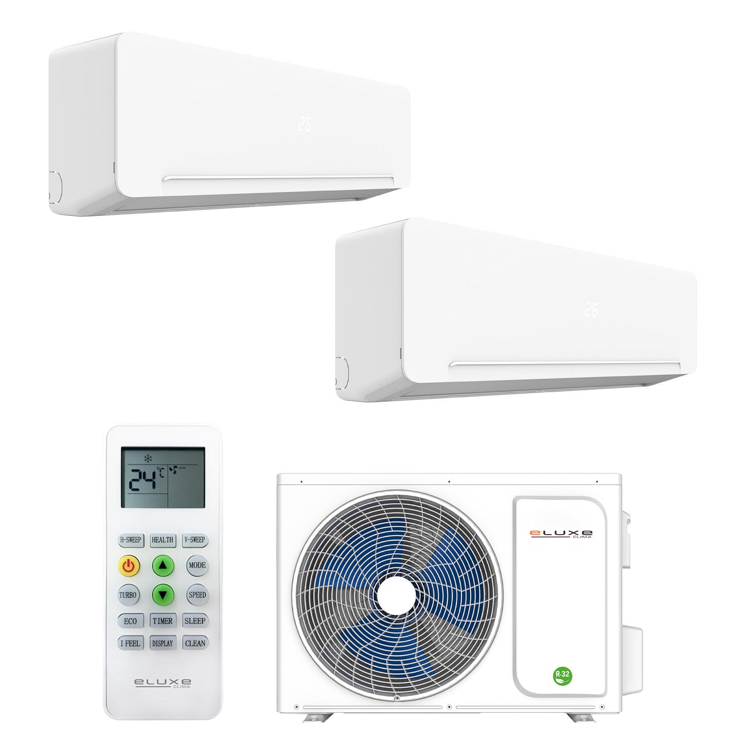 Amber Eco Dual 9+12 fixed air conditioner