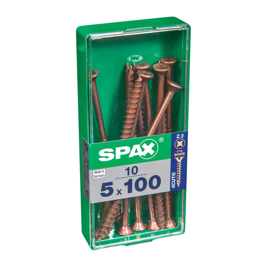 Bricocenter BRONZED POZI SCREWS 5X100 M 10 PCS