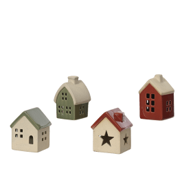 Porcelain house, H 8 cm