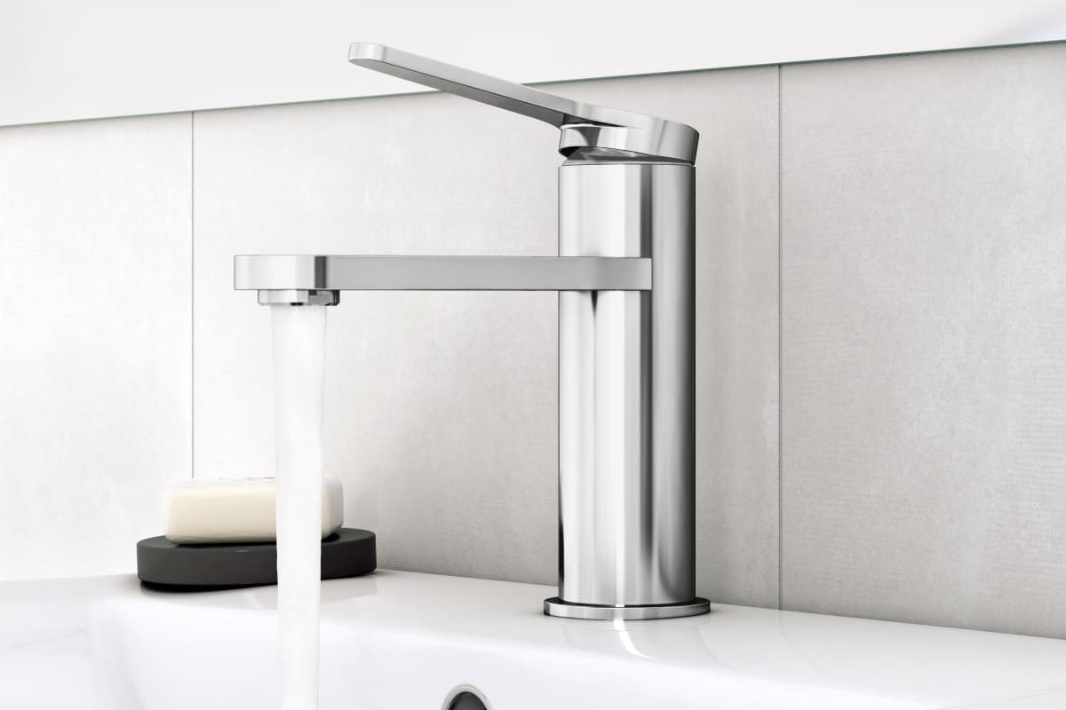 ESSENTIAL BASIN MIXER CHROME