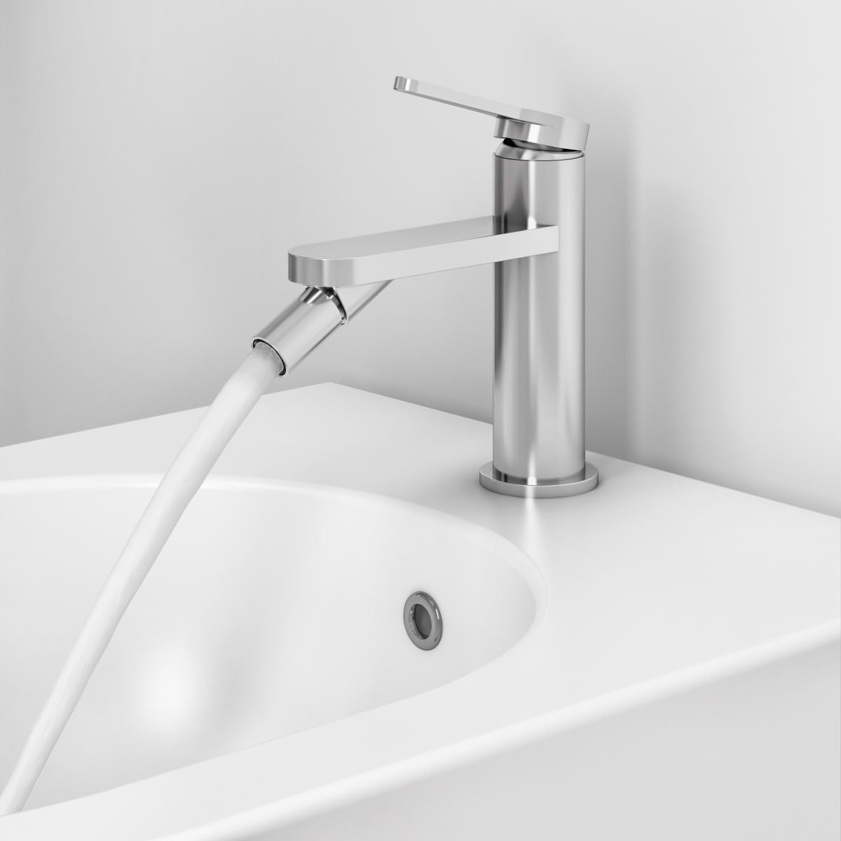 BIDET MIXER ESSENTIAL CHROME