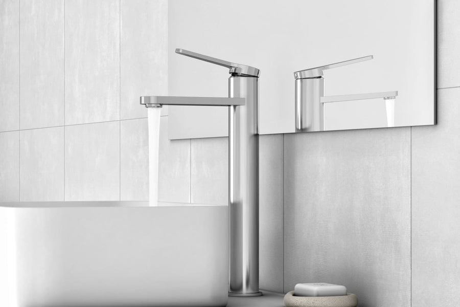 Bricocenter ESSENTIAL HIGH BASIN MIXER CHROME