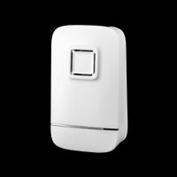 BATTERY-OPERATED WIRELESS DOORBELL KIT WITH 32 CHIMES IP44 LED INDICATOR