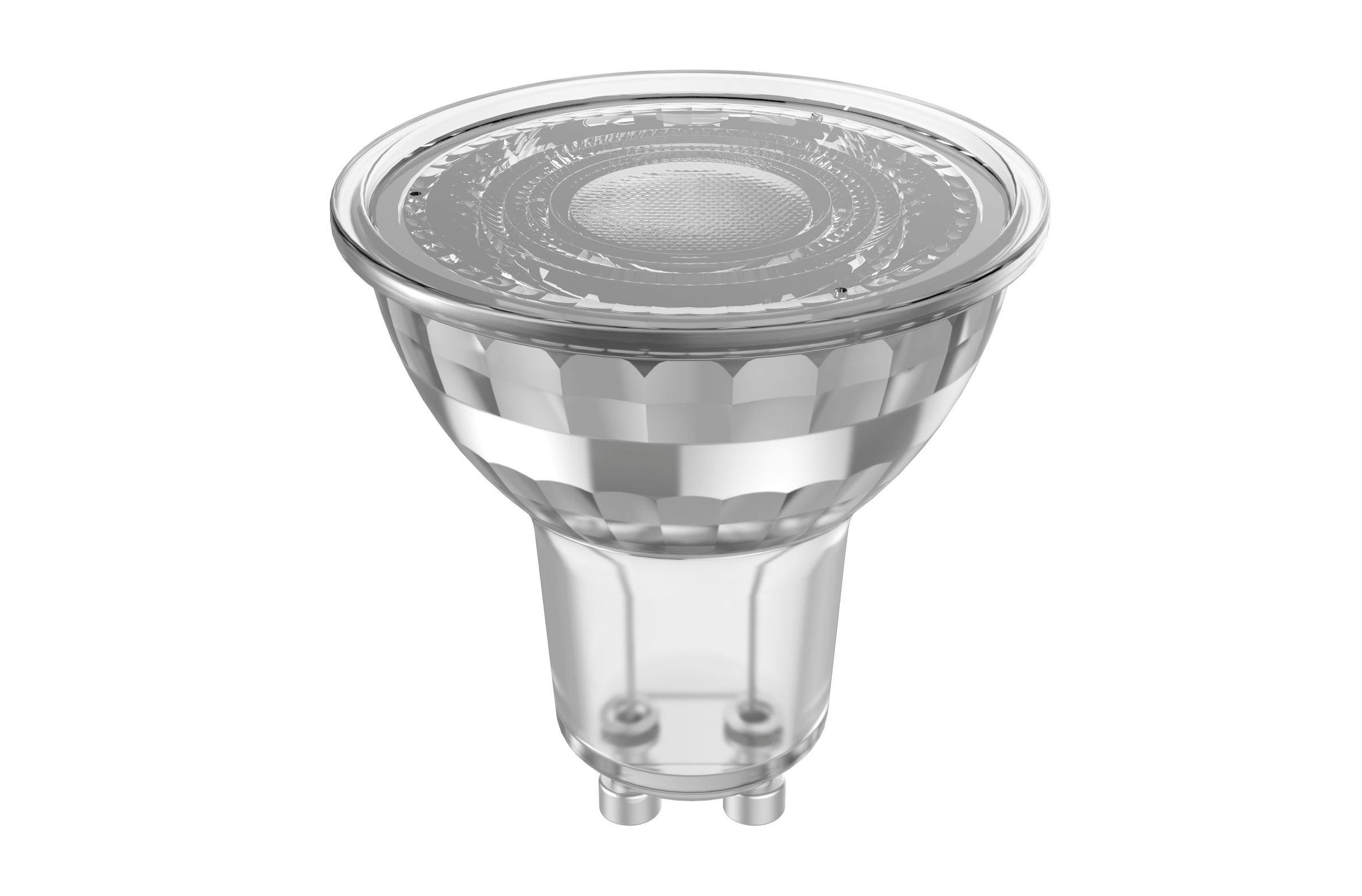 Set of 4+2 GU10 LED bulbs = 45W, natural light