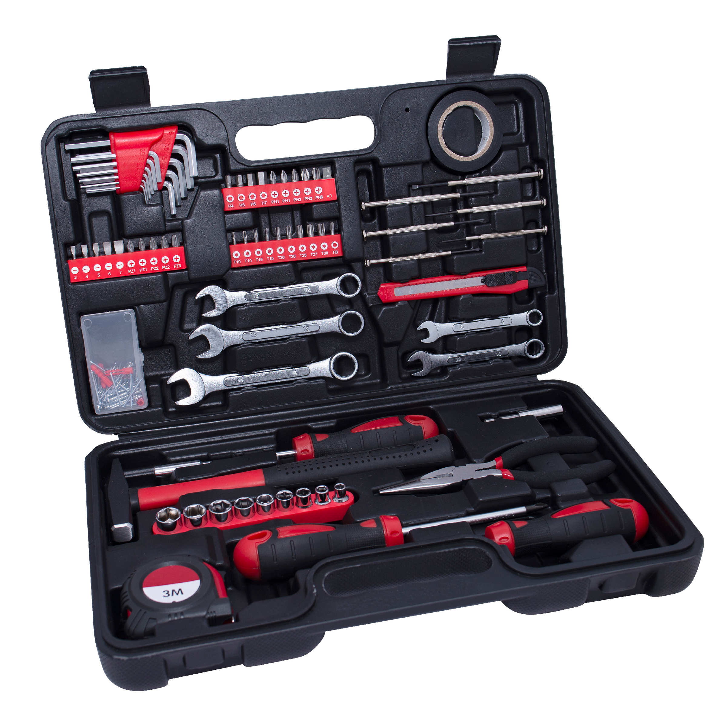 Dexter 71-piece hand tool set in a box