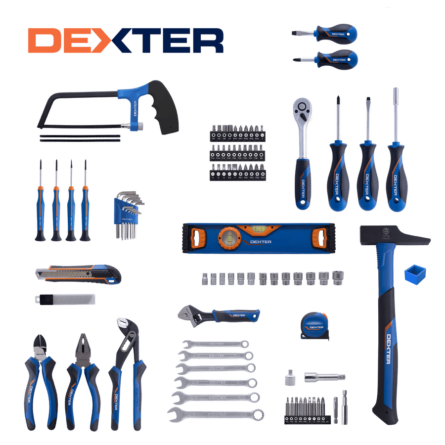 Dexter hand tools, 100-piece set in a box