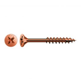 BRONZED POZI SCREWS 4X80 M 12 PCS.