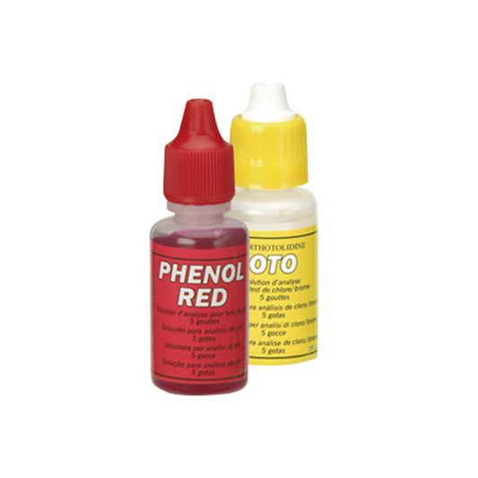 Liquid oto+phenol refill for swimming pools