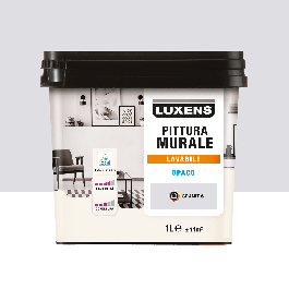 LUXENS WASHABLE GRANITE GREY 6 PAINT 1 LT