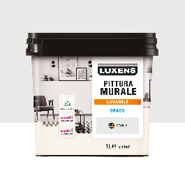 LUXENS COOL GREY PAINT 2 WASHABLE 1 LT