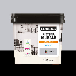 LUXENS WASHABLE GRANITE GREY PAINT 5 1 LITRE