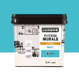 MIAMI BLUE PAINT 4 WASHABLE LUXENS 1 LITRE