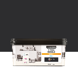 LUXENS BLACK 0 WASHABLE BLACK PAINT 2.5 L