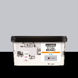 WASHABLE GRANITE GREY PAINT 5 LUXENS 4 LT