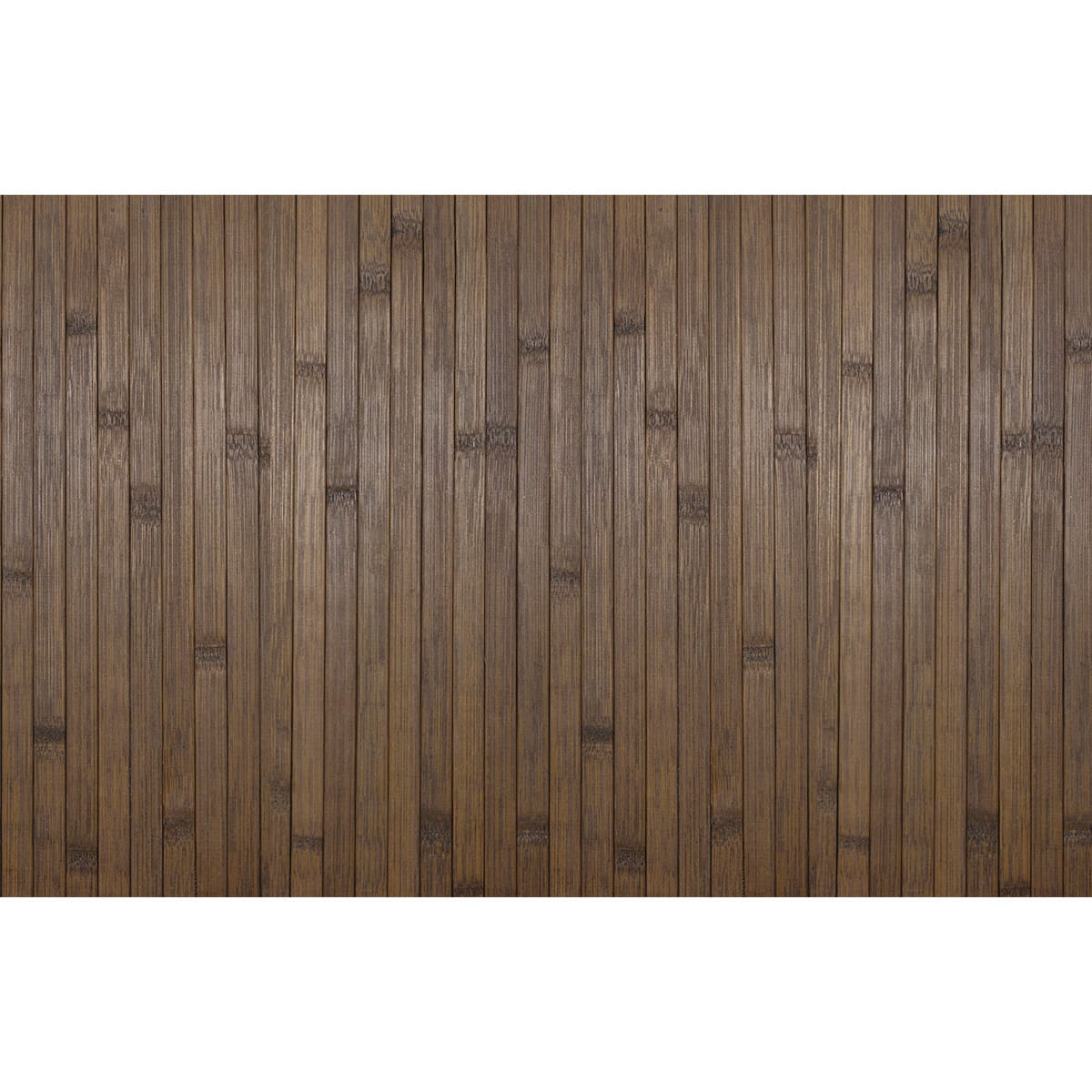 BAMBOO OPEN MAT 50X180 CHOCOLATE WITH NON-SLIP BOTTOM