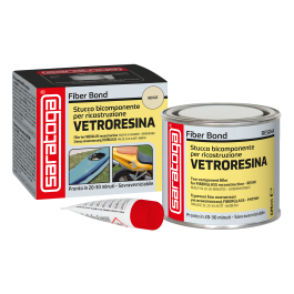 TWO-COMPONENT FIBREGLASS PUTTY 125 ML