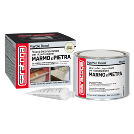 TWO-COMPONENT MARBLE AND STONE PUTTY MARBLE BOND SARATOGA 500 ML
