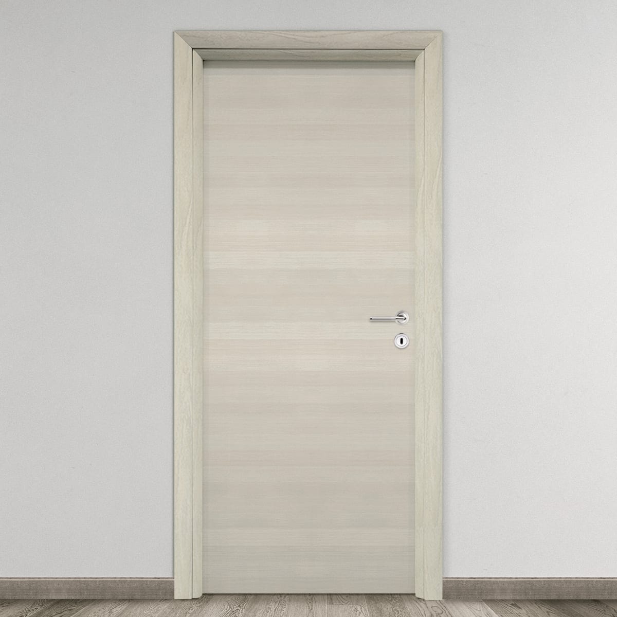 Bricocenter DOOR TIME HINGED 80X210 ECRU REVERSIBLE