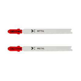 T-SAW BLADE FOR METAL STRAIGHT CUT MILLED TEETH 1-3 MM, 2 PIECES