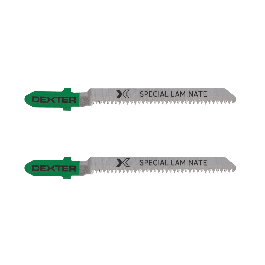 T-SAW BLADE FOR PARQUET AND LAMINATES CURVED CUT 1.5-15 MM, 2 PIECES