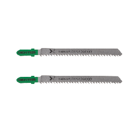 T-SAW BLADE FOR HARDWOOD STRAIGHT CUT REVERSE TOOTHING 3-30MM, 2 PIECES