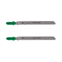 T-SAW BLADE FOR WOOD STRAIGHT CUT FINE TOOTHING 3-30 MM, 2 PIECES