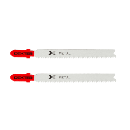 T-SAW BLADE FOR METAL STRAIGHT CUT MILLED TEETH 2.5-6MM, 2 PIECES