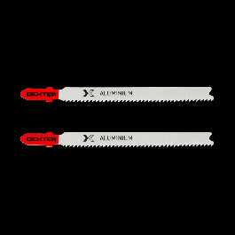 T-SAW BLADE FOR NON-FERROUS METALS STRAIGHT CUT MILLED TEETH 1.5-15MM, 2 PIECES