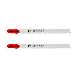 T-SAW BLADE FOR NON-FERROUS METALS STRAIGHT CUT MILLED TEETH 1.5-15MM, 2 PIECES