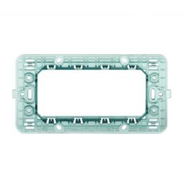 HOLDER FOR MATIX PLATE 4 PLACES WHITE