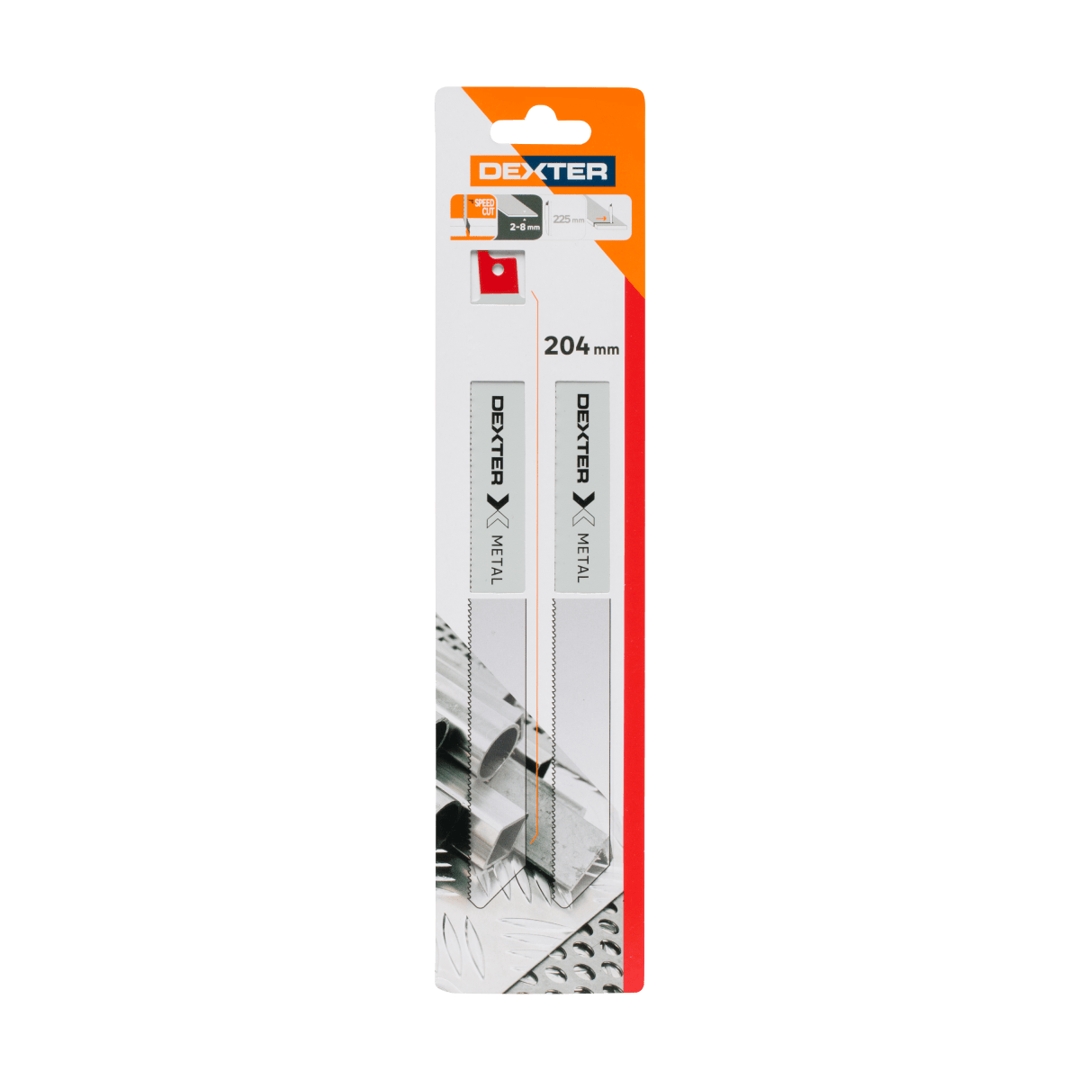 METAL JAGGED BLADE 2-8MM 2 PIECES