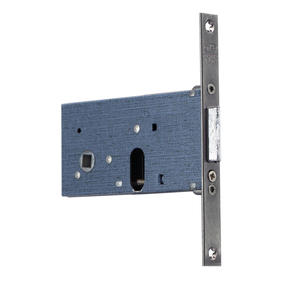 Bricocenter 64 MM CENTRE DISTANCE 60 MM ENTRY PAINTED STEEL MORTISE LOCK FOR REVERSIBLE BANDS