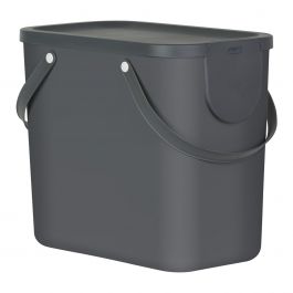 SELECTIVE DUSTBIN 25L - DELINIA -TRENDY GREY - PLASTIC