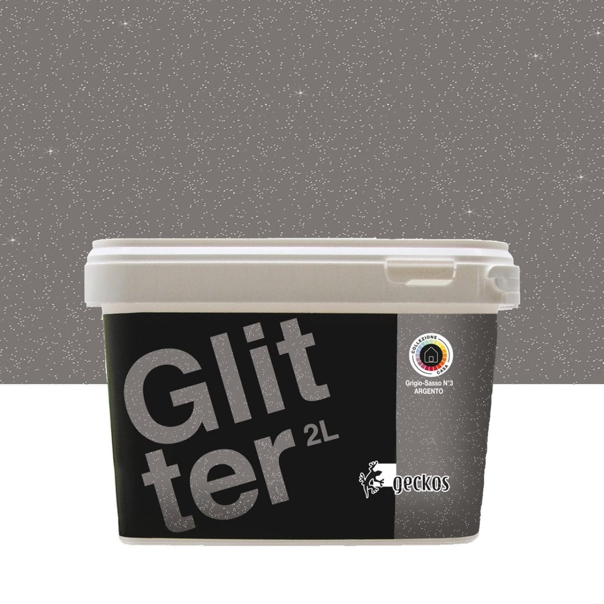 Bricocenter DECO GLITTER 2 L STONE GREY 3