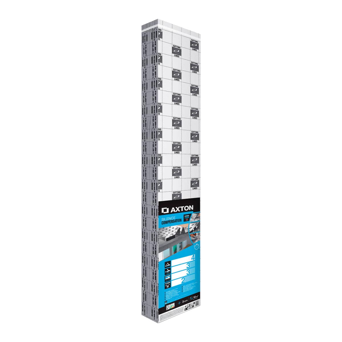 Bricocenter UNDERFLOOR SILENCE COMPENSATION 3 IN 1 3MM 10SQM