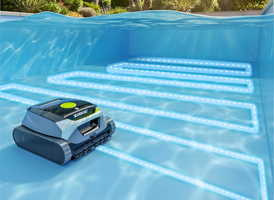 Zodiac freedom lite battery-powered swimming pool robot for pools up to 15x5m