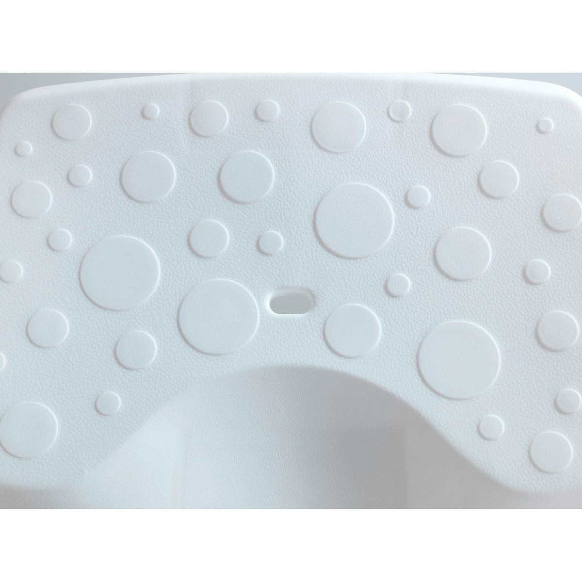 BATHTUB SEAT W 31 D 40 H 21 CM WHITE PVC WITH SUCTION CUPS CAPACITY 150 KG - SECURA